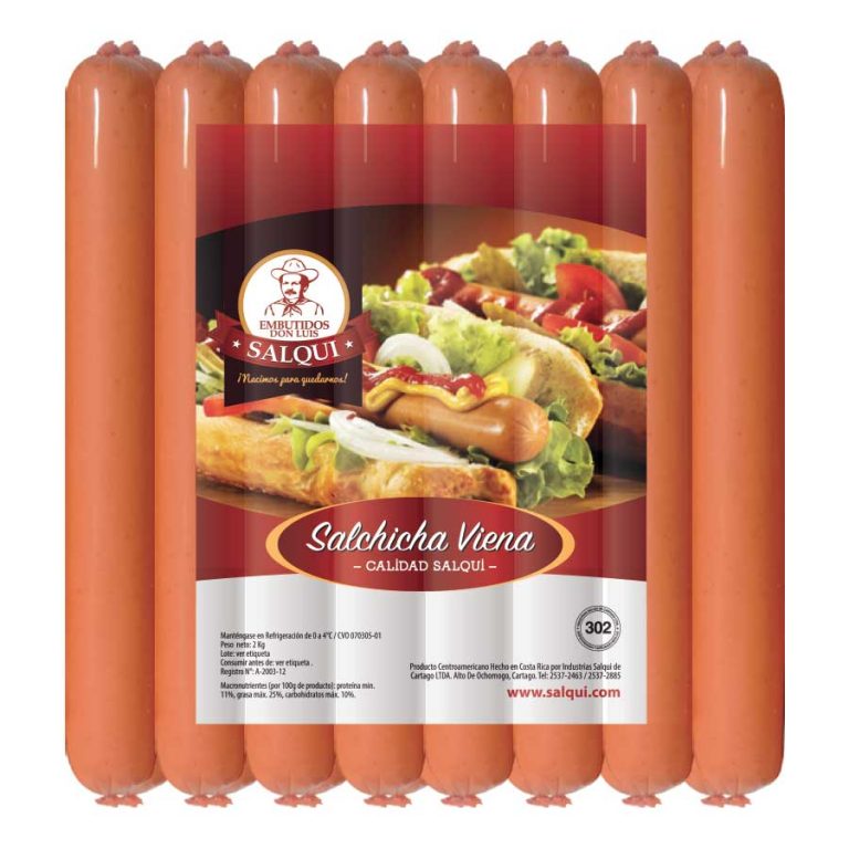 (R) Salchicha Viena (Cod.4018) 2 kg SALQUI